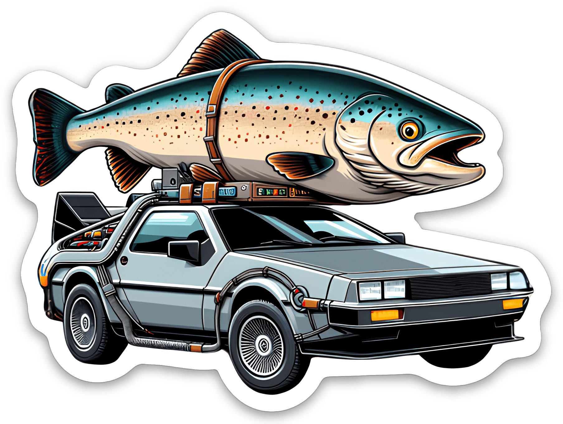 Back to the Future Sticker - Nextwavemarket