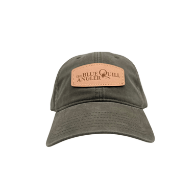 BQA Brushed Canvas Hat w/ Leather Patch (326) - Nextwavemarket