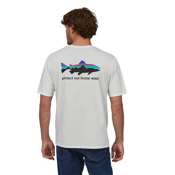 Bqa M's Home Water Trout Organic T-Shirt - Nextwavemarket