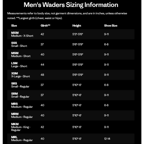 M's Swiftcurrent Traverse Zip Front Waders - Nextwavemarket