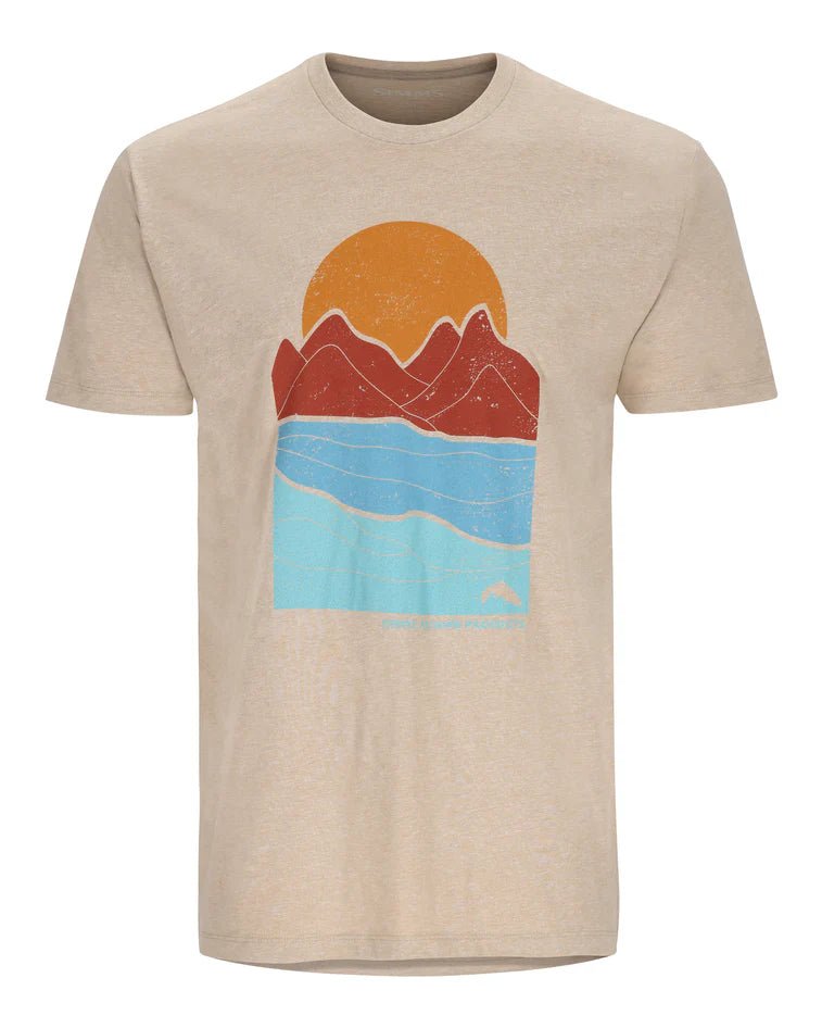 Simms Mtn River Stream T-Shirt - Nextwavemarket