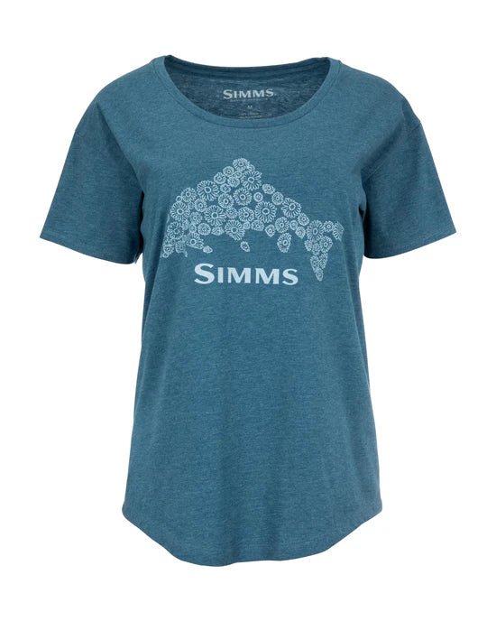 Simms Women's Floral Trout T-Shirt - Nextwavemarket