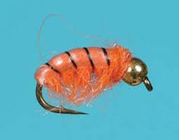 Tungsten Czech Nymph - Orange - Nextwavemarket