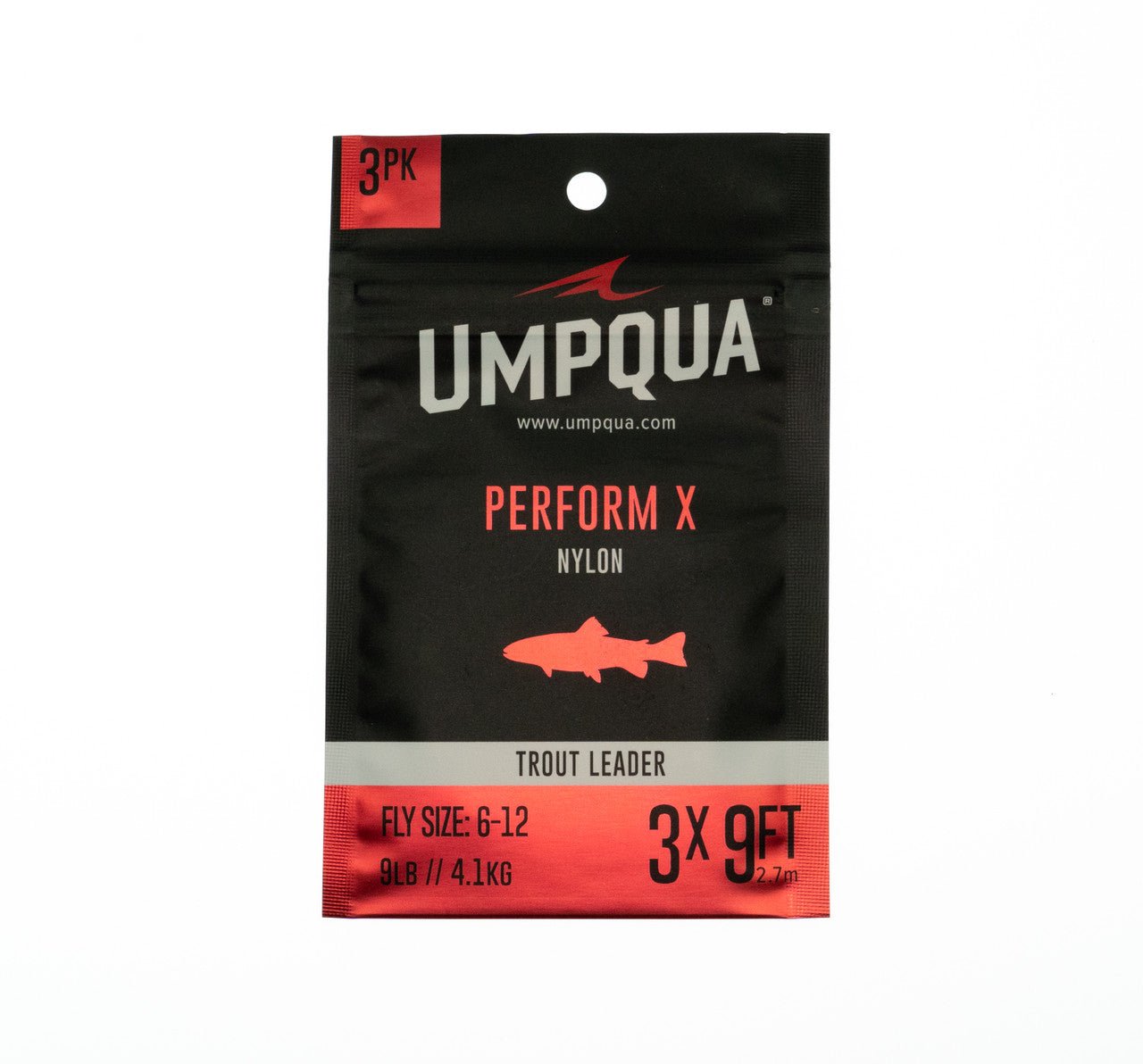 Umpqua Perform X Leader - 3 Pack - Nextwavemarket