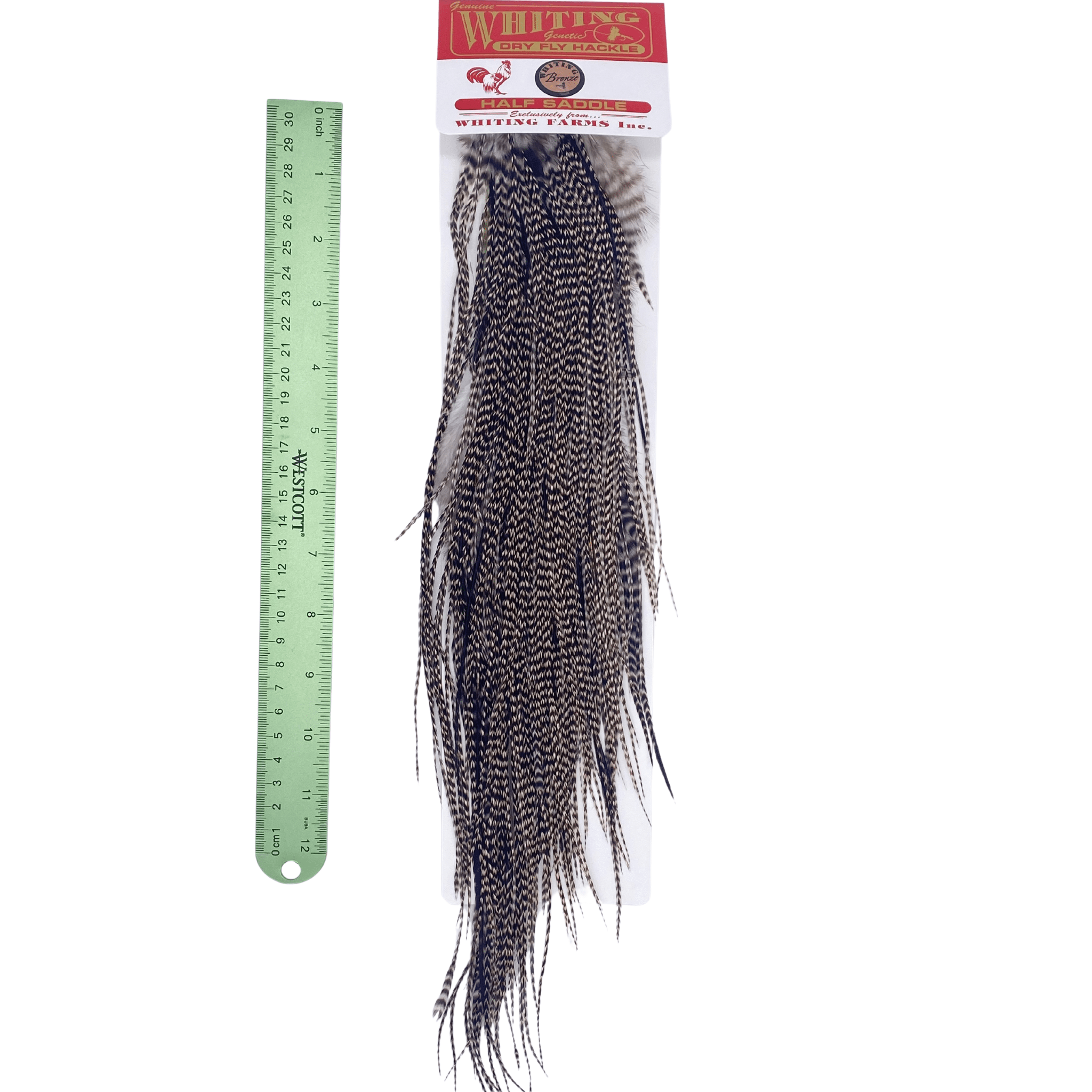 Whiting Rooster Midge 1/2 Saddle - Bronze Grade - Nextwavemarket