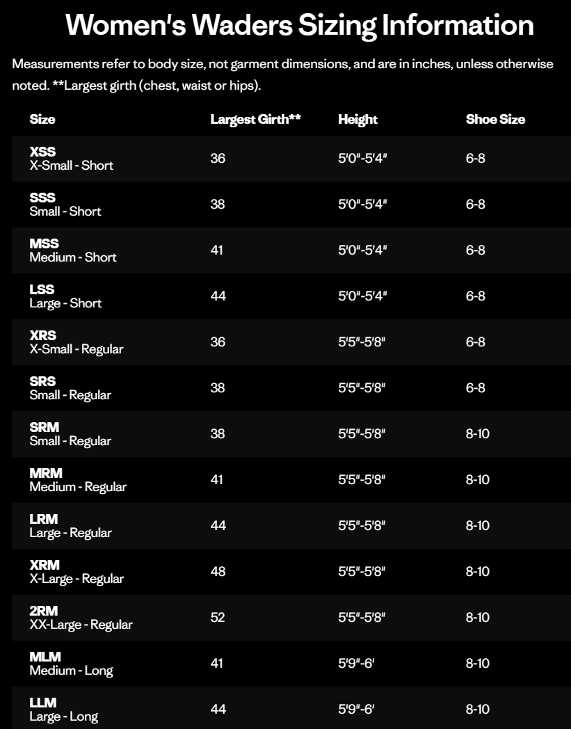 W's Swiftcurrent Traverse Waders - Nextwavemarket