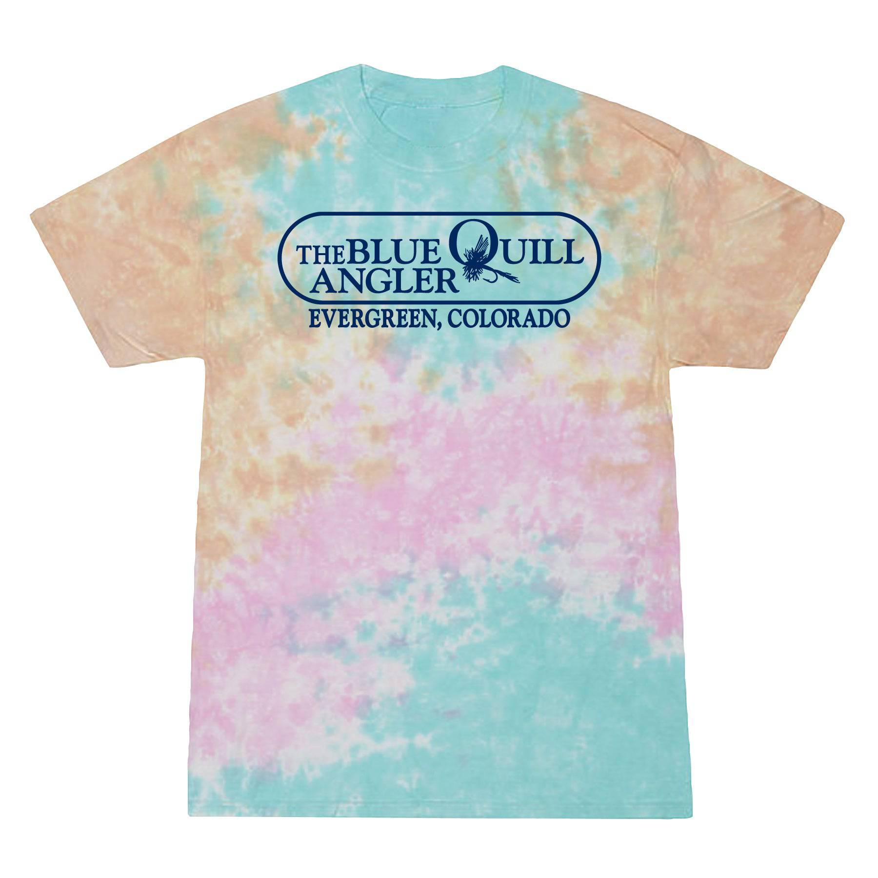 Blue Quill Angler T-Shirt - Tie Dye - Nextwavemarket