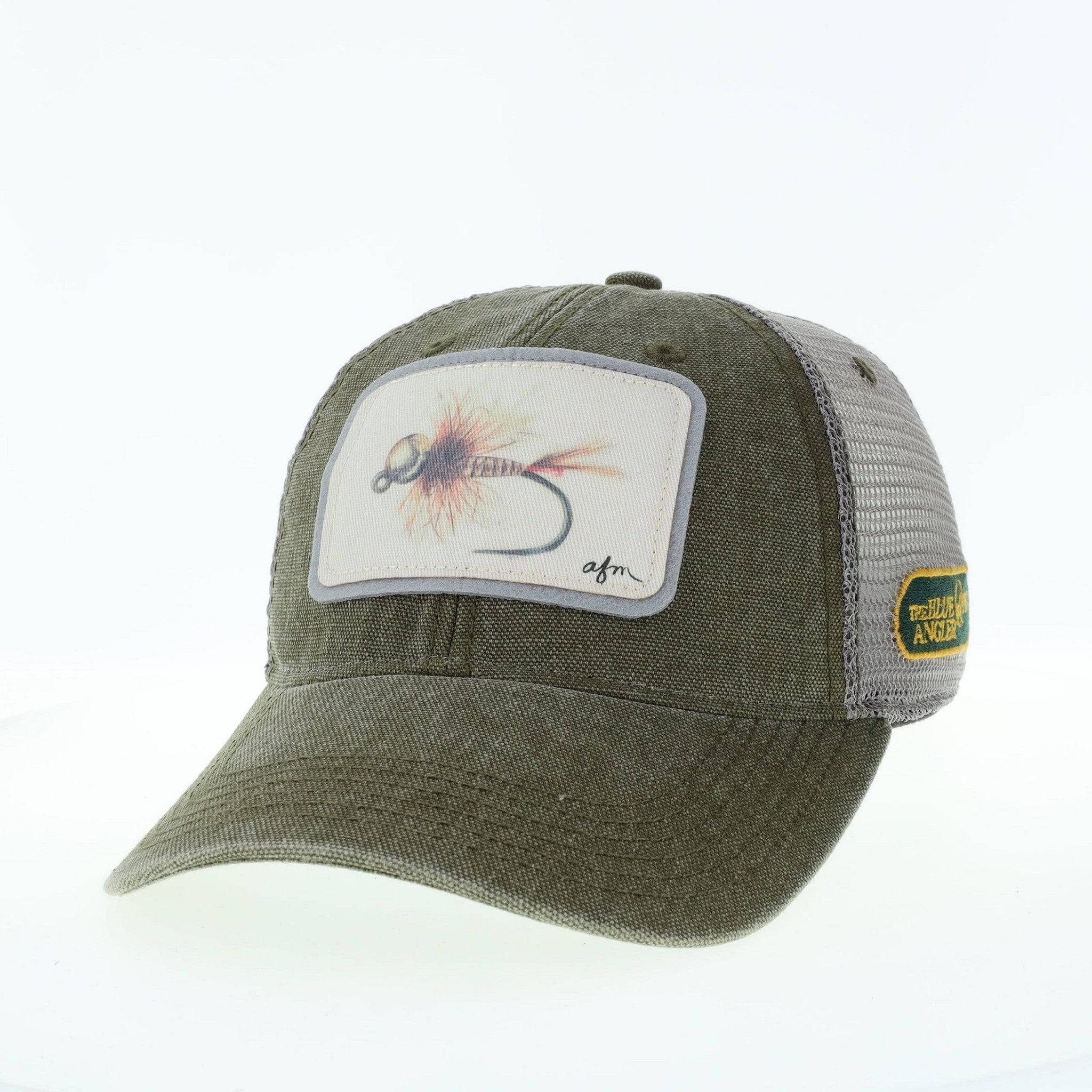 Blue Quill Mayhem Jig Dashboard Trucker - Olive/Gray - Nextwavemarket