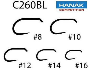Competition Hooks - C260Bl - Nymph Short Shank - Nextwavemarket