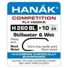 Hanak H260Bl - Short Shank Wet/Nymph - 25 Pack - Nextwavemarket