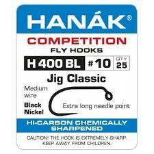 Hanak H400Bl Barbless Classic Jig Hook - 60 Degree - Nextwavemarket