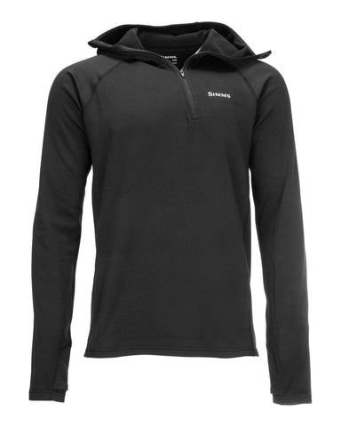 Heavyweight Baselayer Hoody Black - Nextwavemarket