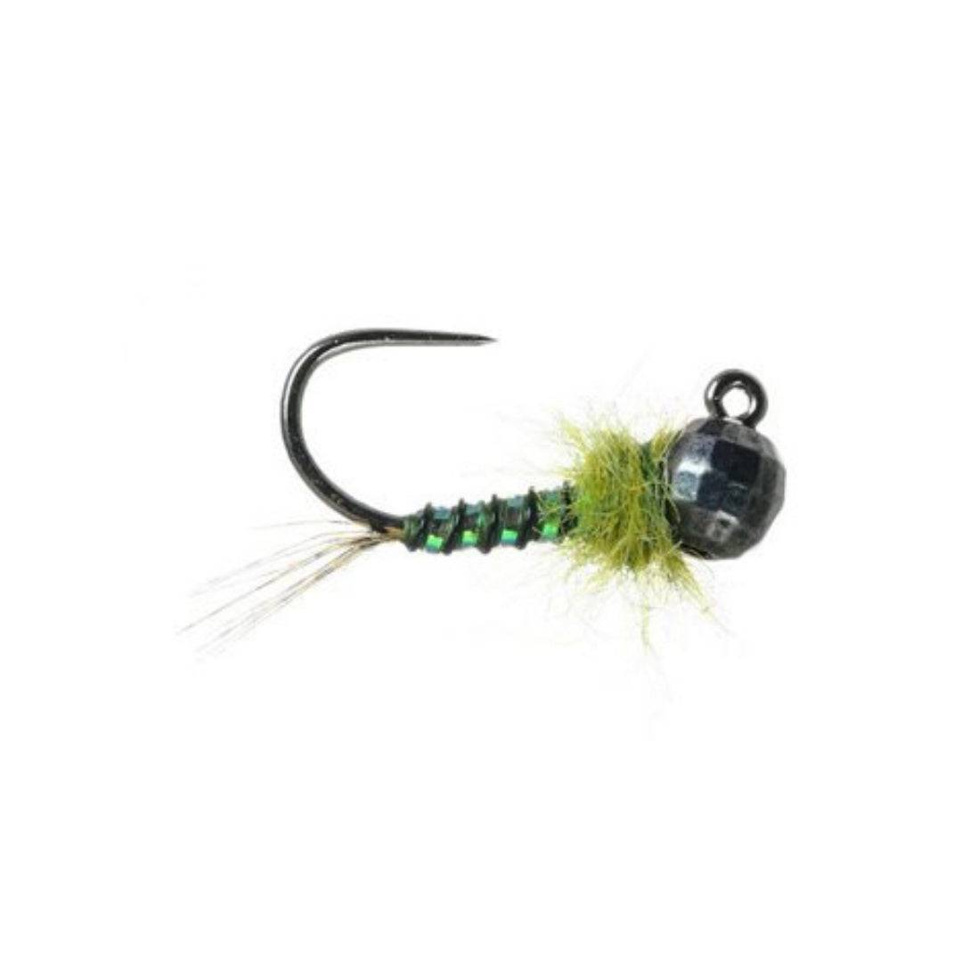 Parrott's Euro Jig Nymph - Olive Flash - Nextwavemarket