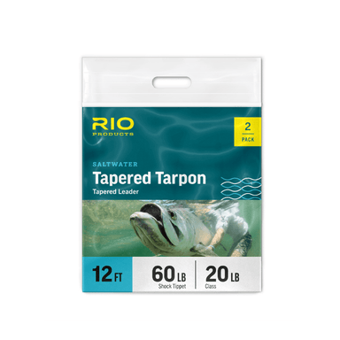 Rio Tarpon Tapered Leader - 12Ft - 2 Pack - Nextwavemarket