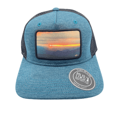 Sunset Roadie Trucker - Marine Blue/Black - Nextwavemarket
