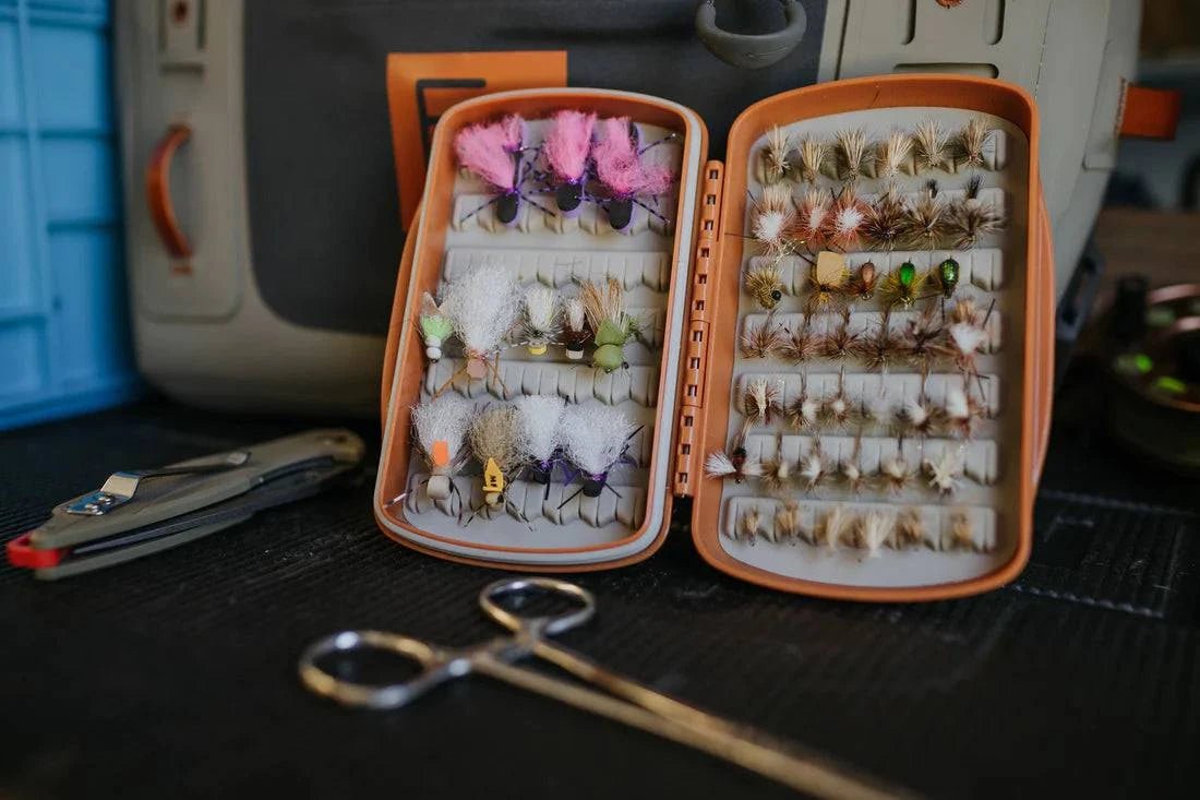 Tacky Pescador Fly Box - Small - Burnt Orange - Nextwavemarket